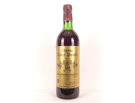 Vinho Tinto CHÂTEAU CADET-PONTET 1978 (75 cl - 1 unidade)
