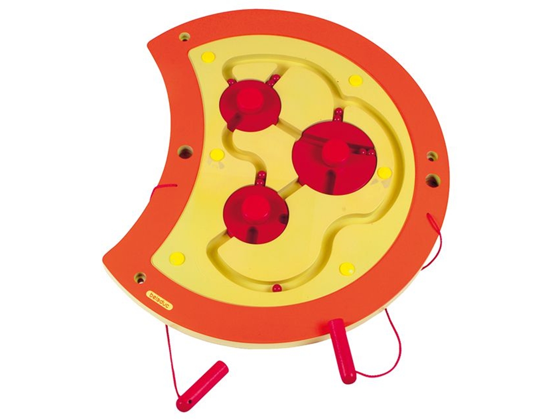 Jogo Educativo De Parede Com Labirinto Giratório Em Forma De Lagarta Da Beleduc