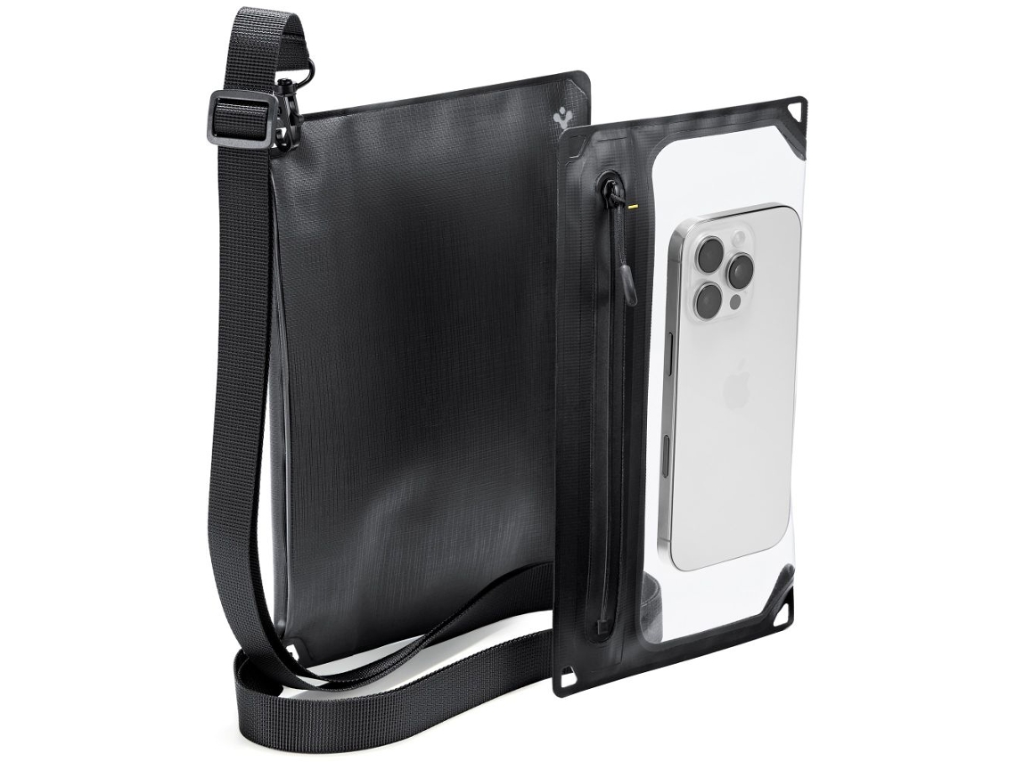 Capa Transversal Impermeável Spigen A640 Para Celulares E Tablets Universais