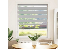 Maison Exclusive - Cortina De Zebra 115x100 Cm Largura Do Tecido 110,9cm Poliéster