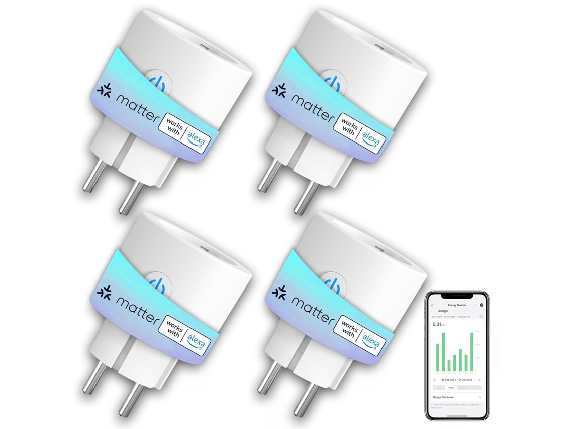 Prise Connectée 16a Wifi Surveillance Énergie
