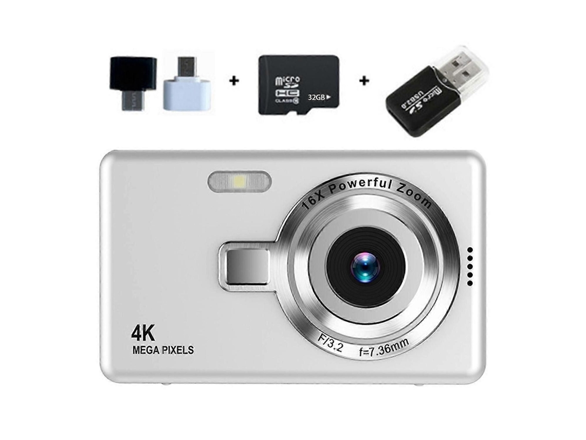 Mini Câmera Digital de Bolso com Zoom de 16x Câmera Pequena para Fotografia Ao Ar Livre TAISHENGDA