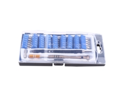 Conjunto de Chaves Philips Multifuncional Driver Kit 57 em 1 Bits Intercambiáveis