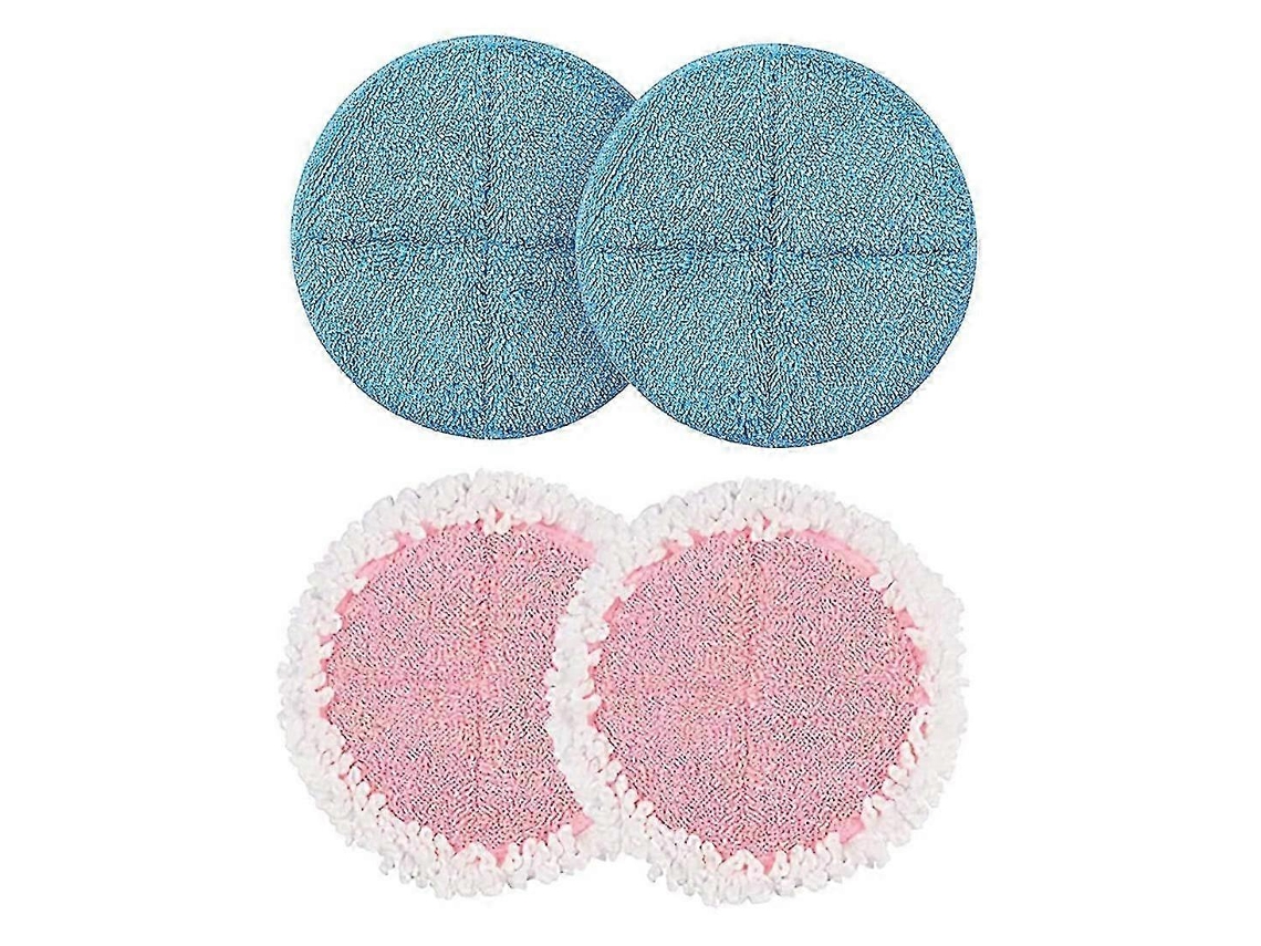 Almofadas De Mopa Para Mop Elétrico, 4 Unidades, Laváveis, Compatíveis Com Bobot