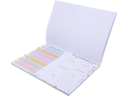 Planificador De Repas Hebdomadaire Em Papel Magnético Bloc-notes Effaçable À Sec Para Organização Familiar