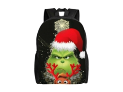 Mochila Grinch Para Escola E Trabalho, Leve E À Prova Dágua, Mochila Estilosa Para Estudantes E Adultos. Olysi Shop