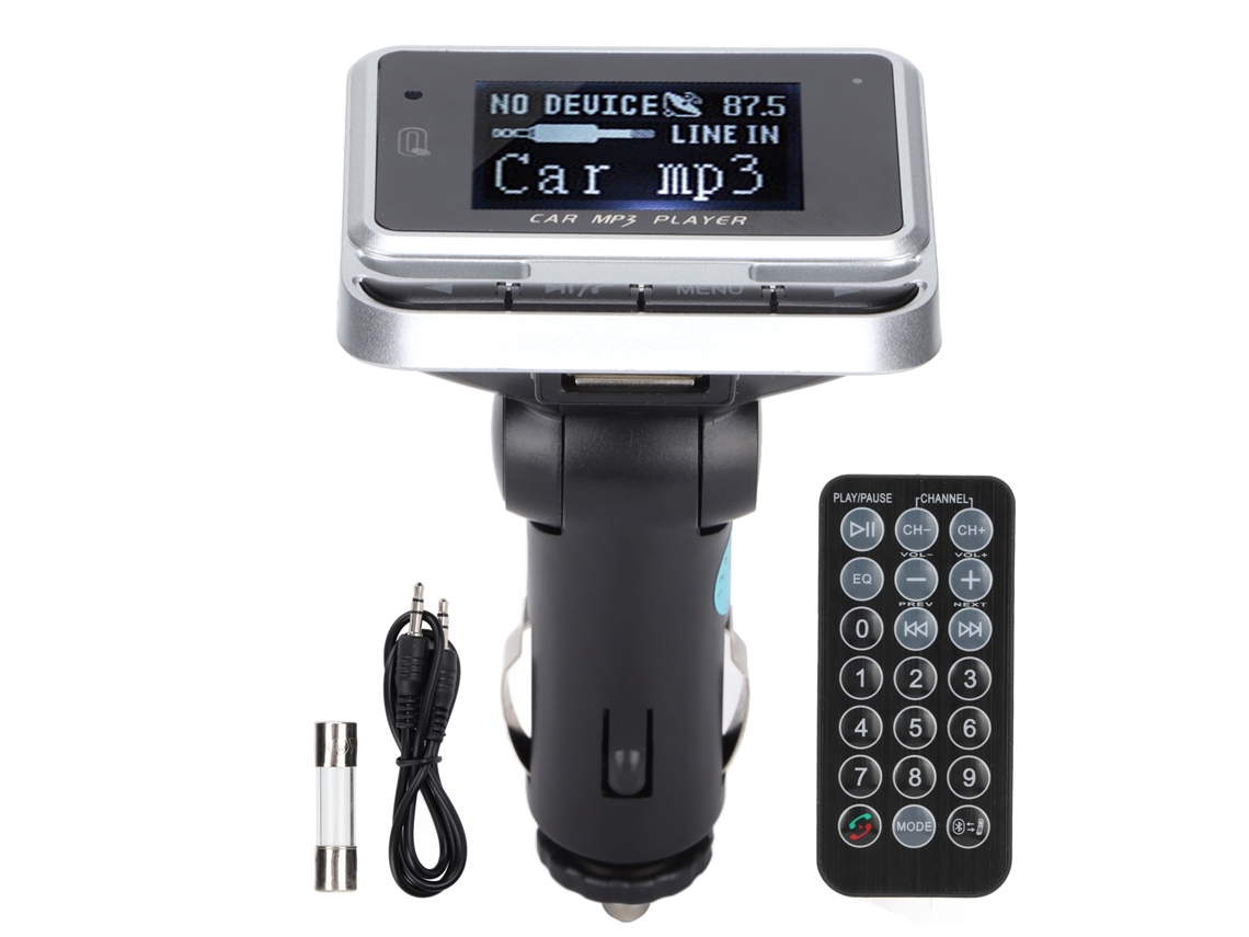 Transmissor Fm Sem Fio (reprodutor De Mp3, Carregamento Usb)
