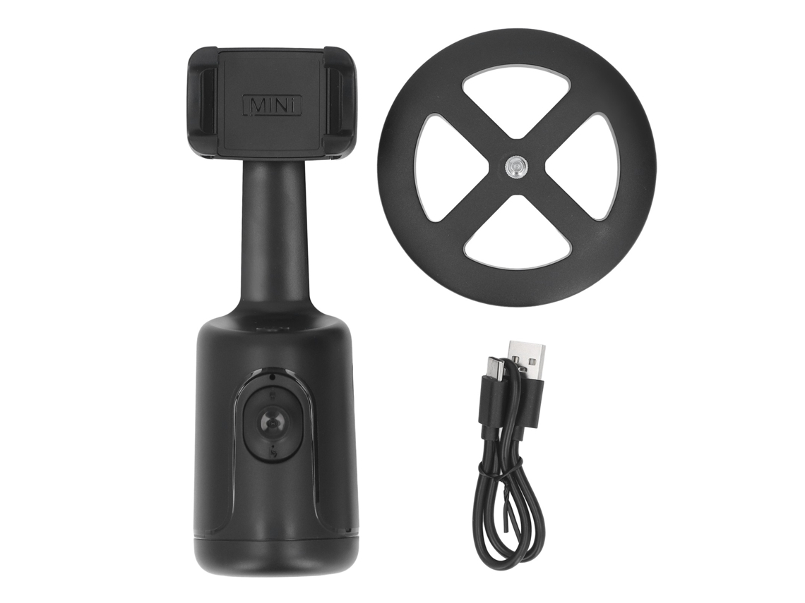 Aetheria suporte para Celular com Rastreamento Automático de Rosto Tripé Móvel 360 Graus Recarregável