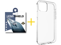 Capa + 1 Película de Câmara para iPhone 12 Pro SKYHE Transparente Claro