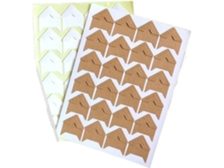 Lote De 25 Folhas De Moedas Autocolantes Para Fotos E Álbuns De Scrapbooking