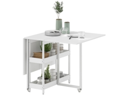 Mesa De Jantar/cozinha Dobrável, Adequada Para 2 A 4 Pessoas, Ideal Para Espaços Pequenos, Salas De Jantar E Cozinhas.