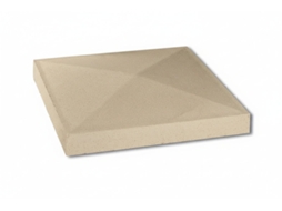 Cobre-pilares / Capitéis De Betão Creme / 29x29x19 Cm / Palete 54 Unidades