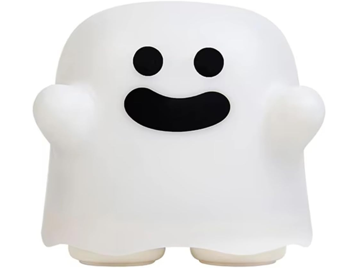 Luminária Noturna Led Em Formato De Fantasma Fofo Com Sensor Toque,
