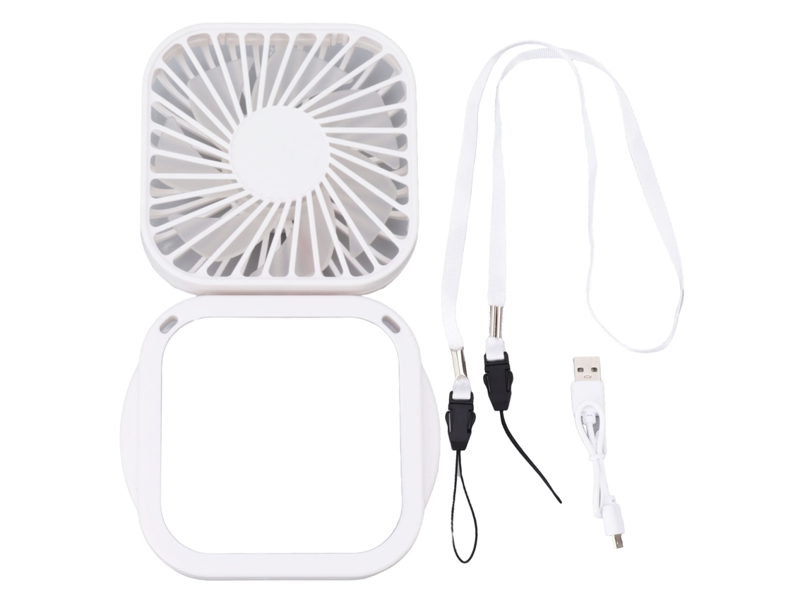 Vantilador De Pescoço Laxiscreed Plegável E Leve Com Bateria Interna E Carregamento Usb