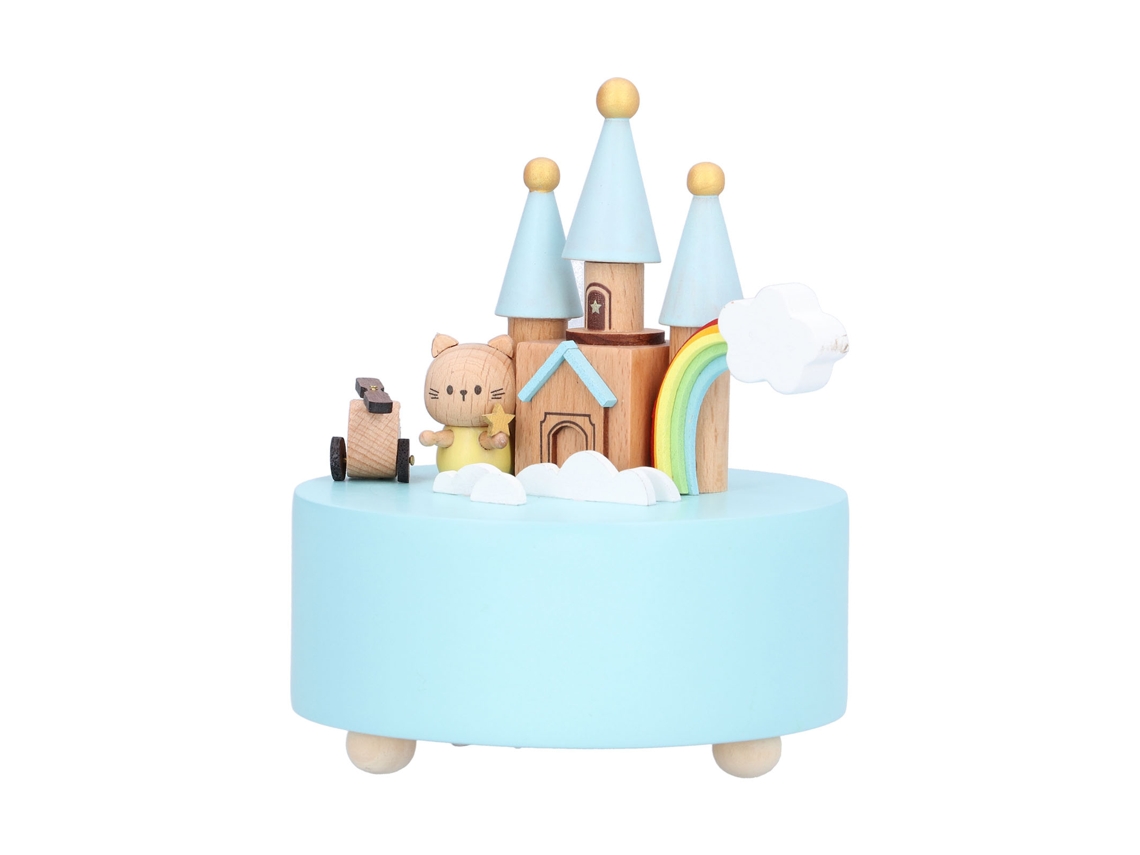 Caixa De Música Castelo Laxiscreed Para Decorar E Encantar Em Qualquer Divisão Da Sua Casa
