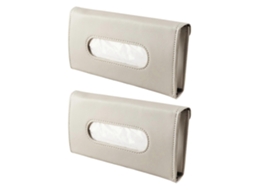 Unidades De Porta Lenços Para Carro, Porta Lenços Para Quebra Sol, Caixa Organizadora Para Máscaras E Decoração Interna Do Veículo Hengjian (ser)