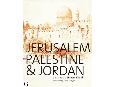 Livro jerusalem, palestine & jordan de hisham khatib (inglês)