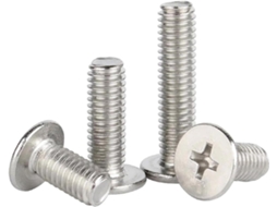Parafusos De Cabeça Chata Ultrafinos, M1.4-m8, Aço Inoxidável 304, Com