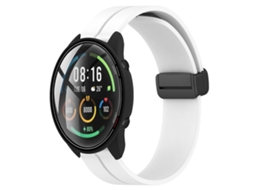 Pulseira De Silicone Com Fecho Magnético Para Xiaomi Mi Watch, 22 Mm, Cor Sólida.