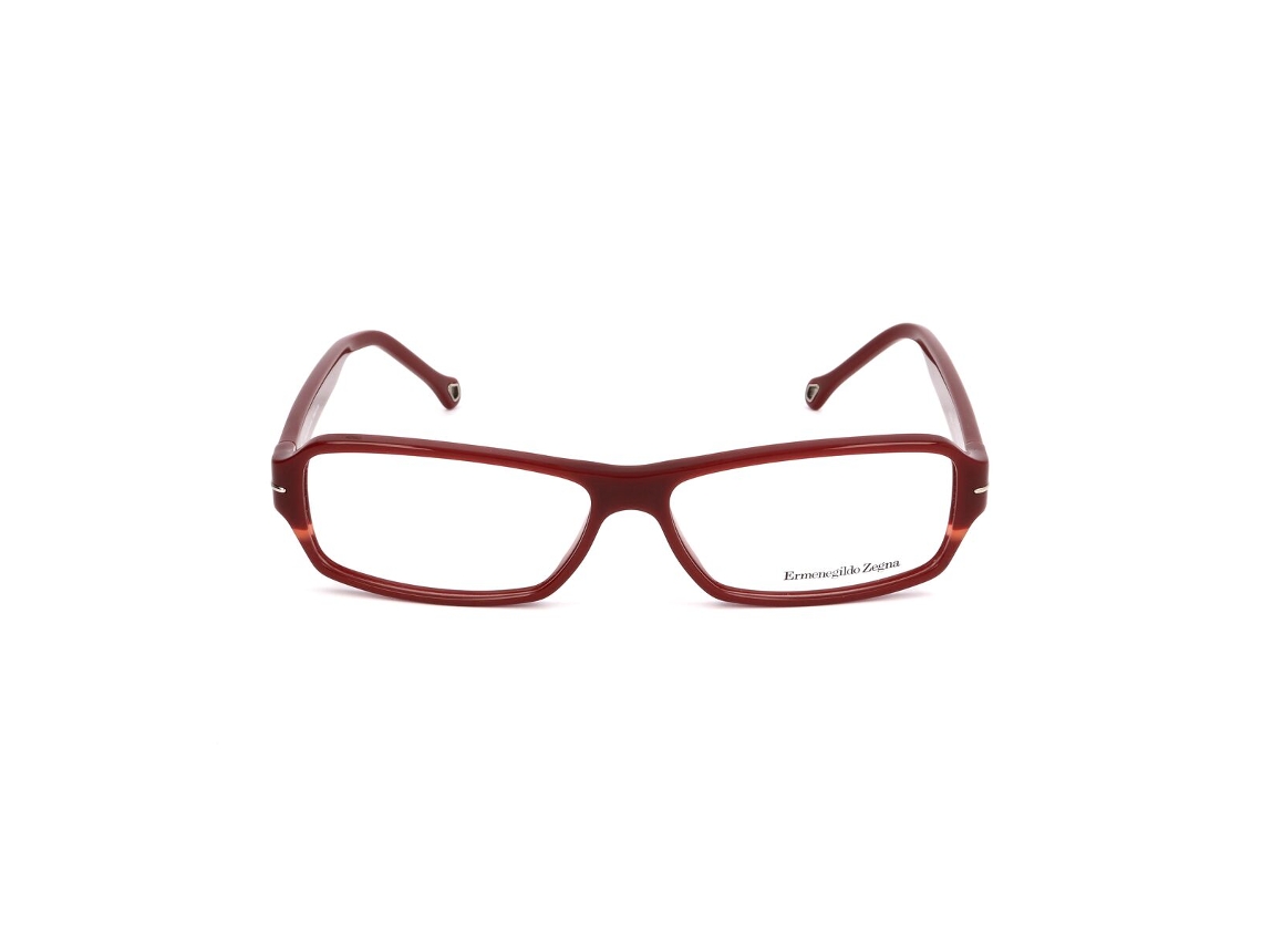 Armação de Óculos Homem Ermenegildo Zegna Vz3608-09Fh Ø 57 Mm Vermelho
