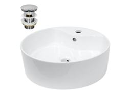Lavatório ECD GERMANY (46 x 46 x 15.5 - Cerâmica - Branco)