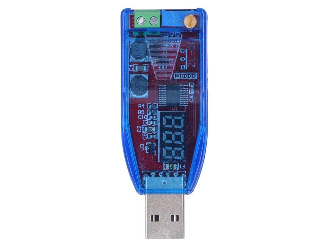 Fonte de Alimentação USB Ajustável Buck Boost