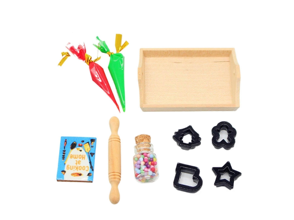 Conjunto De Decoração Para Casa De Bonecas Blackdollhouses: Molde Para Assar Ovos, Utensílios De Cozinha, Brinquedo Para Meninas Adolescentes E Crianç