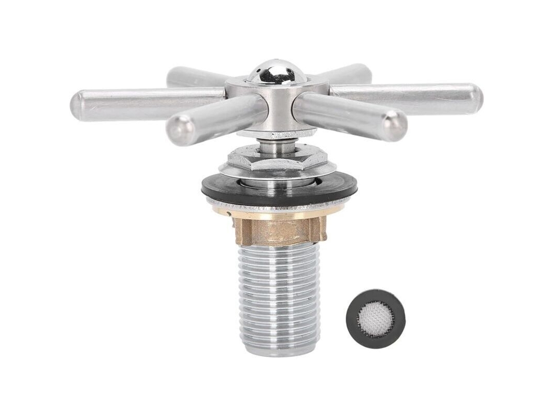Limpador de Pias e Vidros AQUAFORGE, inox, 360°