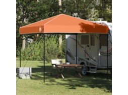 Vidaxl Tenda De Toldo 243 X 243 X 251 Cm Laranja Tecido