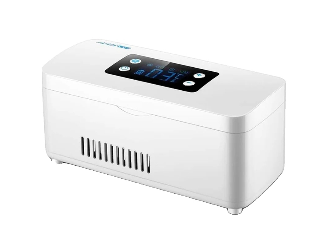 Refrigerador Mini Portátil Para Insulina, Design Portátil, Operação Silenciosa,branco Oem