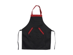 Avental de Cozinha S/MARCA Unissex, com Bolsos, Preto, para Homens e Mulheres