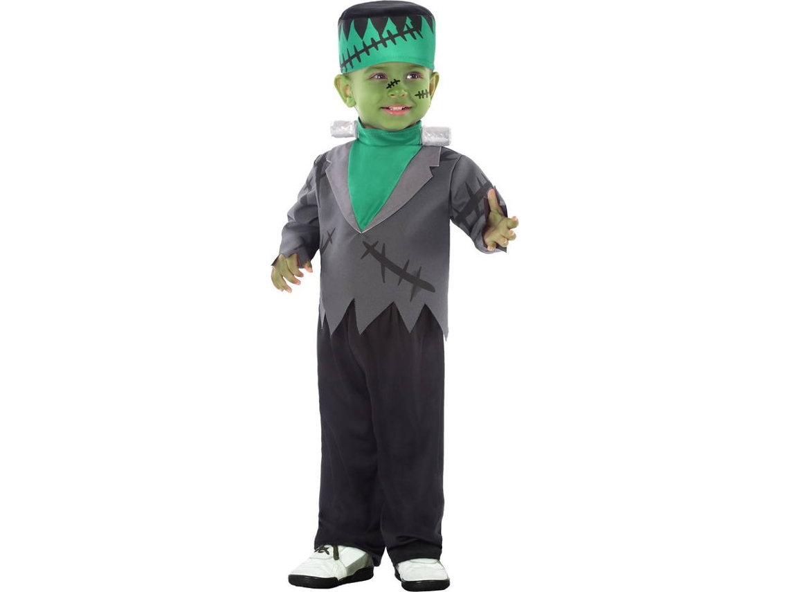 Fato de Bebé DISFRAZZES Monstro Franky (Tam: 0 a 6 meses)