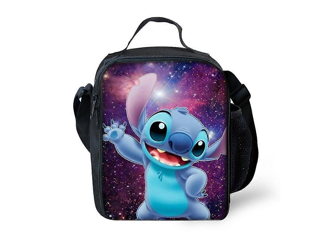 Lancheira Térmica Lilo e Stitch para Meninos e Meninas, Reutilizável para Piquenique e Lancheira Escolar, Perfeita para Lanches. Aquaforge