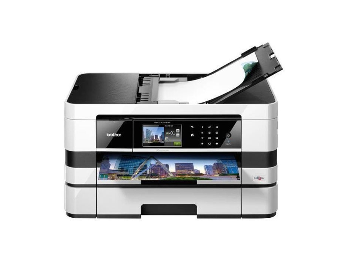 Cartucho de tinta magenta UPRINTJET Lc123 Brother Mfc J4710dw, Dcp J4110w, Mfc J4510dw