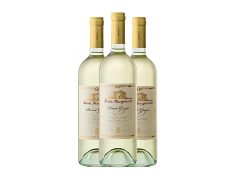 Vinho branco SANTA MARGHERITA Pinot Cinza Valdadige Terra dei Forti (0.75 L - 3 Unidades)