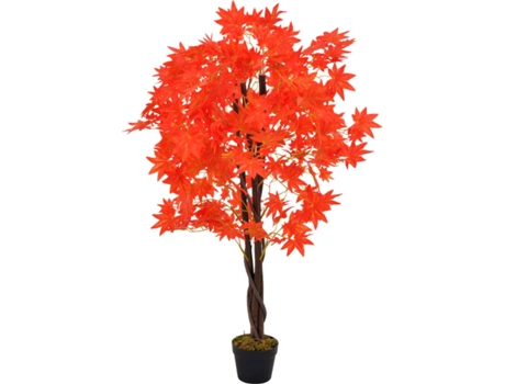 Planta Artificial VIDAXL Acer (Vermelho - 12 cm)