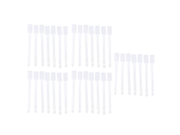 5 Pack Escovas de Vaso Sanitário Descartáveis Multipropósito para Banheiro, Teclado S/MARCA