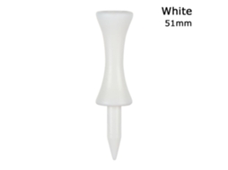 Golfbollsteehållare Vit 51mm Branco 51mm Branco Slowmoose Golf Tees
