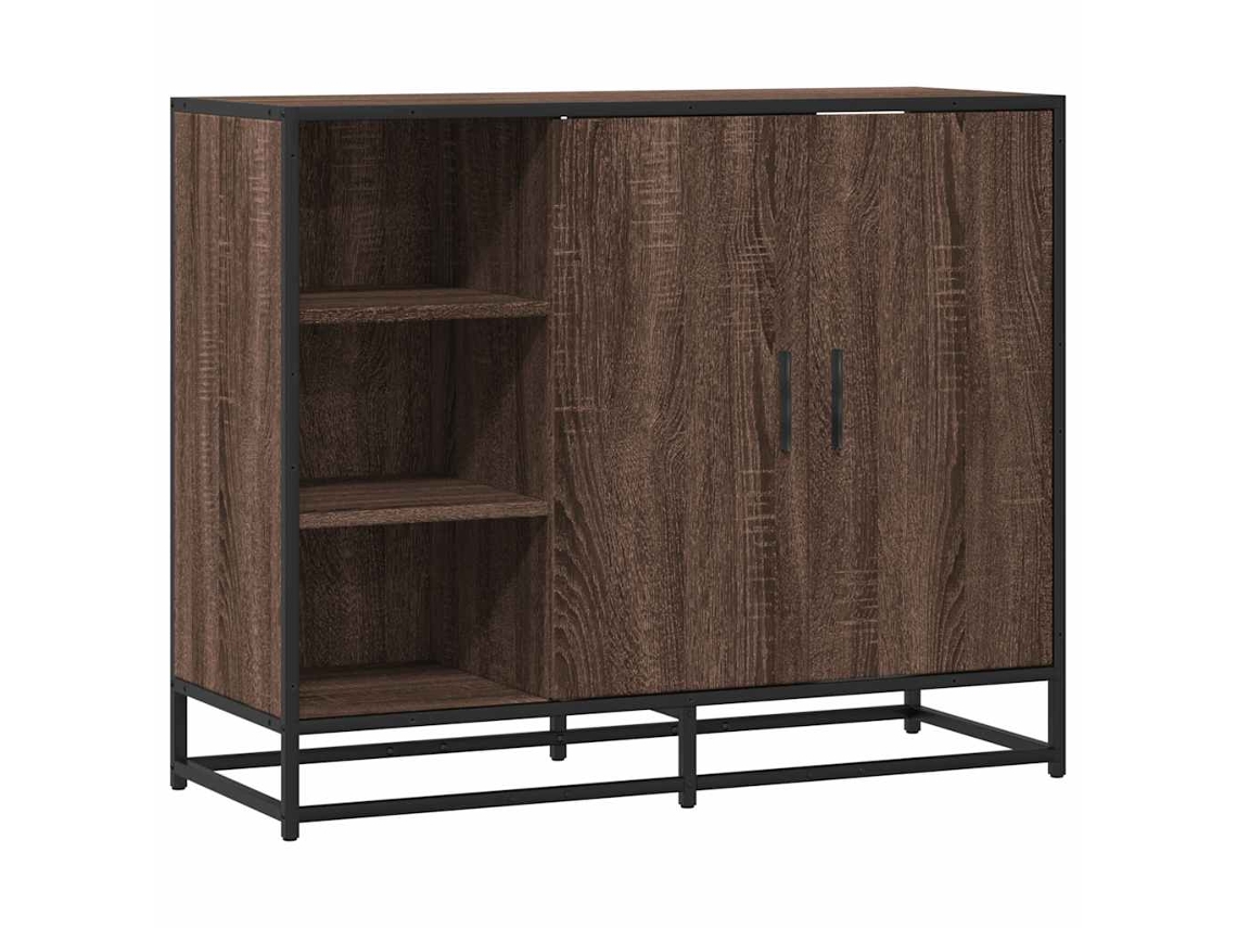 Aparador em Derivados de Madeira Carvalho Castanho MAISON EXCLUSIVE (92x35x76 cm)
