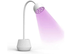 Cordless Led Nail Lamp, Rechargeable 24w Mini Lamp 360 Rotatable Dryer Quick Dry Uv Light For Nails Gel Goose Neck Home GOKOCO