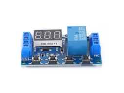 Módulo De Circuito De Temporização Com Placa De Rele: 6‑30v, Micro Usb 5v, Acionamento Com Atraso