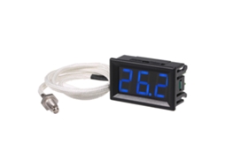 Xh-B310 Termômetro Digital Industrial Medidor de Temperatura de 12V Testador de Termopar Tipo K M6 -30 800 Termógrafo de Alta Precisão C Azul