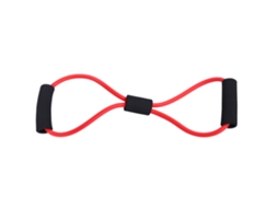 Faixas de resistência, elásticos para treino, fitness, exercícios, ioga e academia (vermelho).-aquaforge