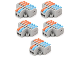 Laxiscreed Conector De Porca Rápida Para União Compacta E Montagem Fácil
