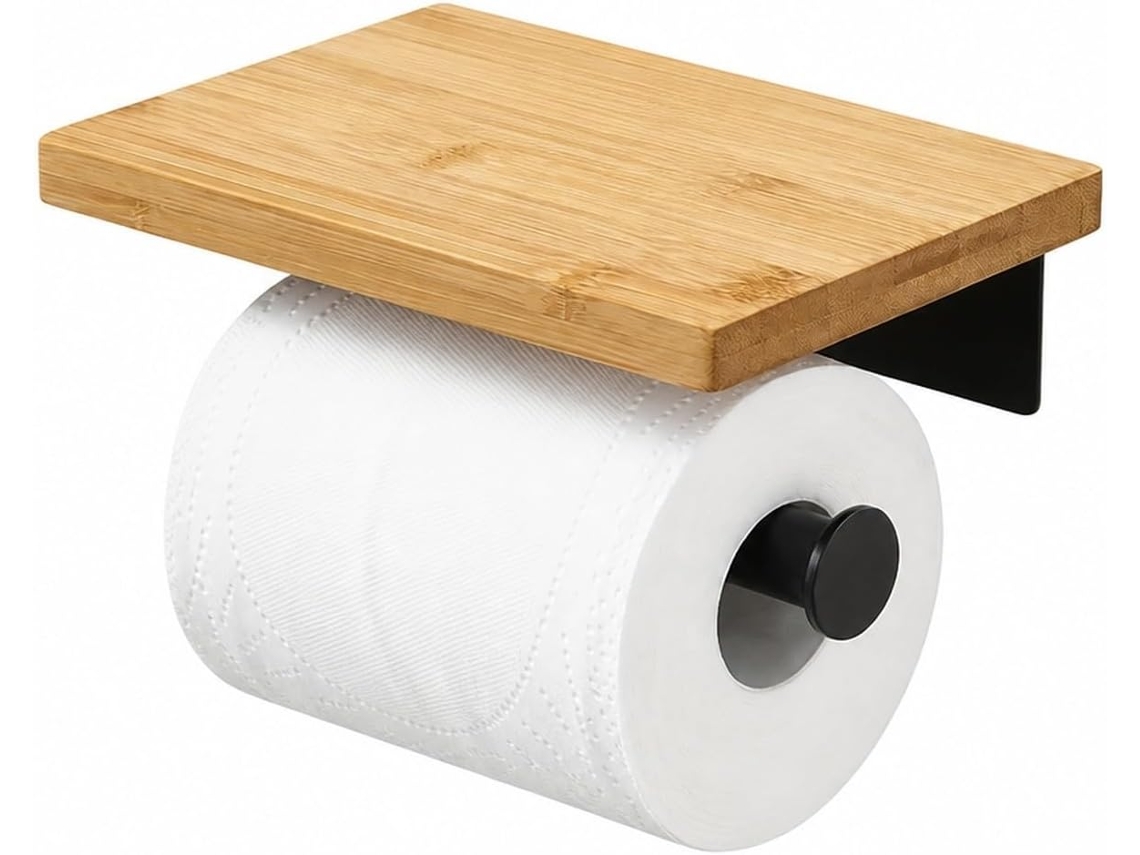 Porta Papel Higiênico, Suporte Para Toalhas De Papel Com Prateleira Celulares