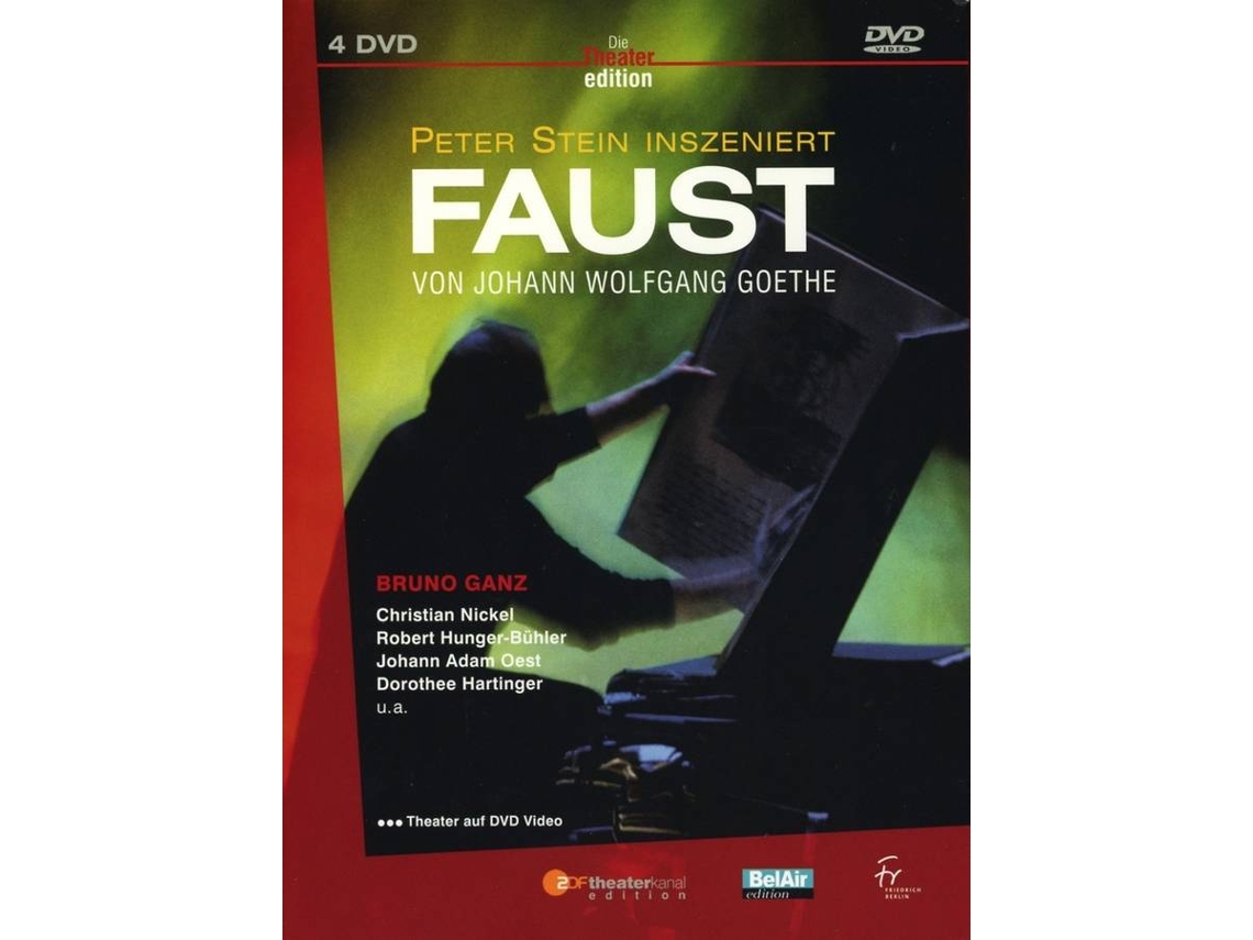 DVD-Video Album Stein,Peter/Ganz,Bruno/Nickel/+ - Goethe: Faust (4CDs)