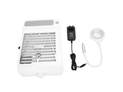 Recolector De Polvo De Unhas 60w Ventilador Aspirador Luz Arte De Unhas Almofada Mão Tomacorrente Eu 110~240v