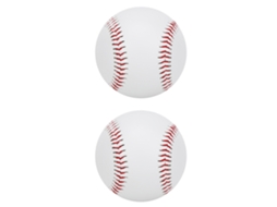 Business 2 Peças Bola de Beisebol de soft PU resistente para treino e prática | S/MARCA