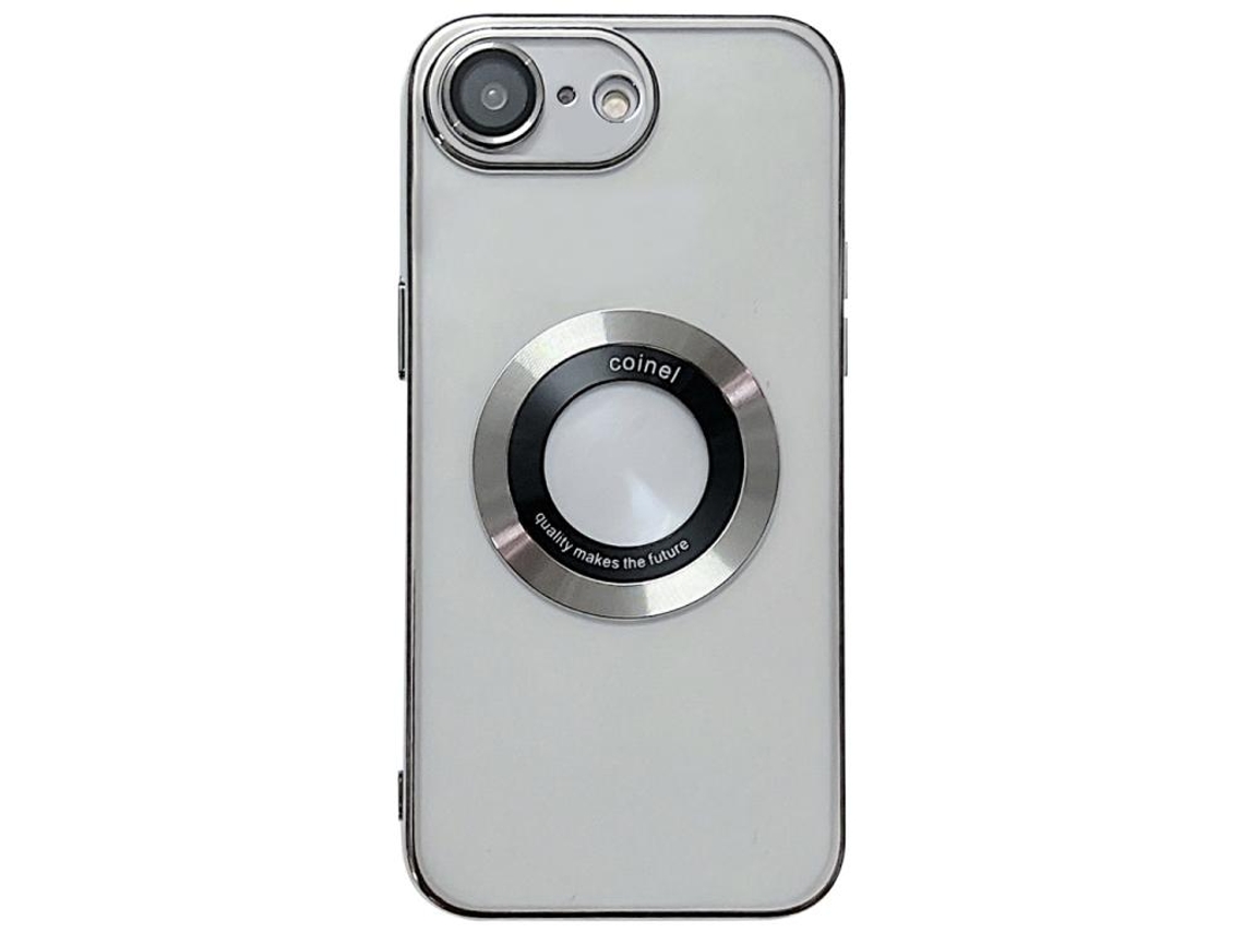Capa De Tpu Para Iphone 16e - Revestimento Eletroplástico - Magsafe