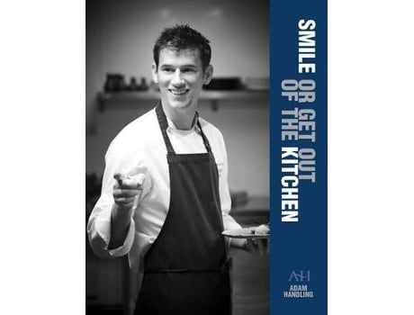 Livro smile or get out of the kitchen de monica galetti (inglês)